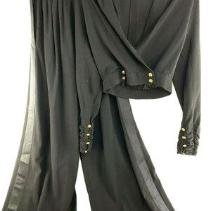 Vintage Chanel Pants Suit Womens 38 40 Cocktail